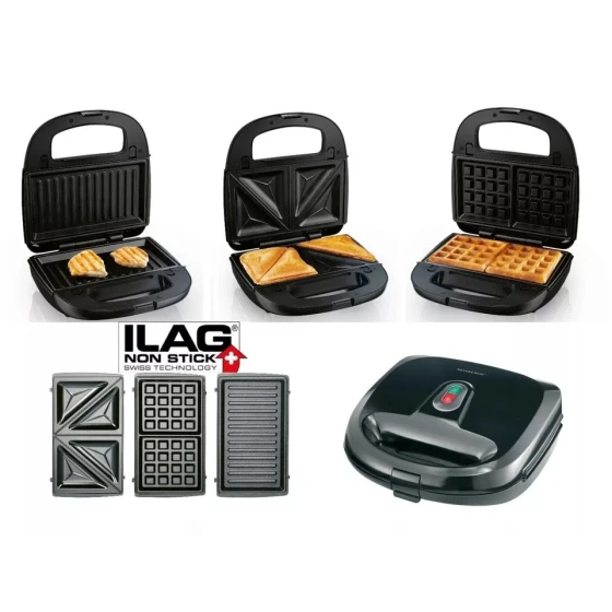 Silver-Crest Sandwich Toaster / Grill - 750W